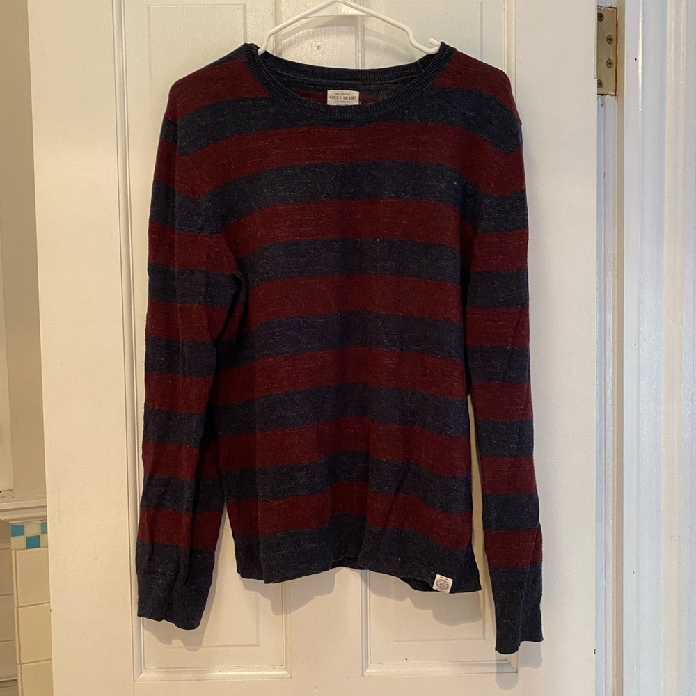 NWOT Lucky Brand men's striped sweater